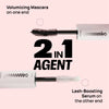 DOUBLE TAKE: Lash Boosting Care Serum + Volumizing Mascara