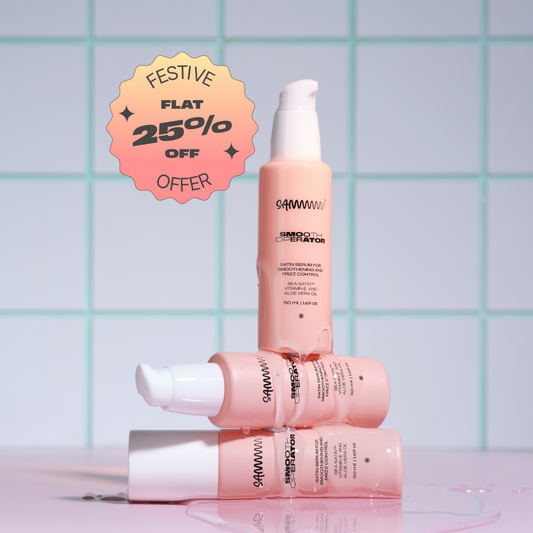 SMOOTH OPERATOR: Satin serum for smoothening and frizz control
