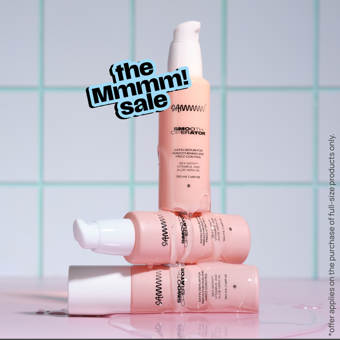 SMOOTH OPERATOR: Satin serum for smoothening and frizz control
