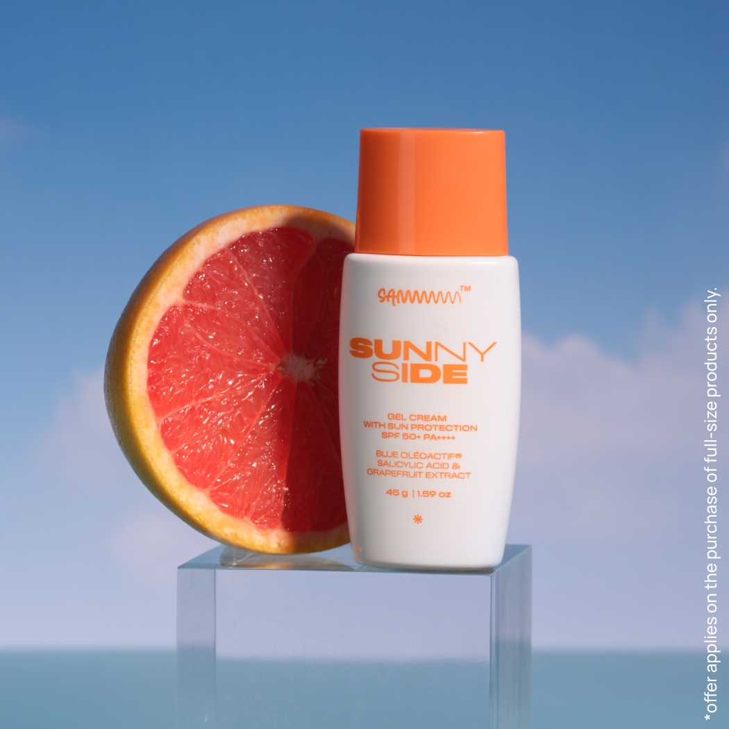 Sammmm SUNNYSIDE SPF 50+ PA++++ Gel Cream | UV & Blue Light Protection