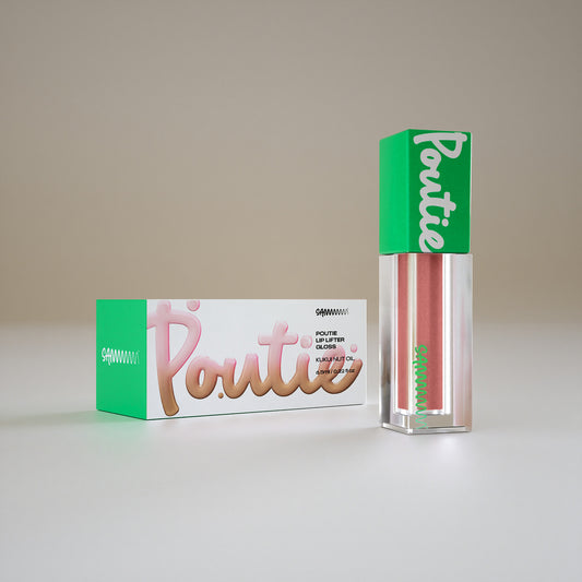 POUTIE: Glass shine lip plumping gloss