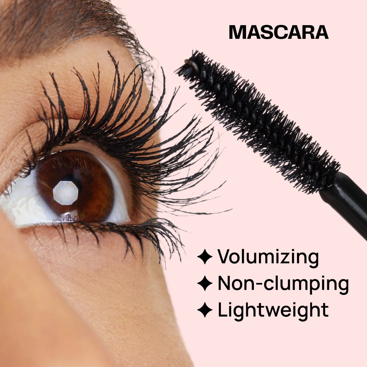 DOUBLE TAKE: Lash Boosting Care Serum + Volumizing Mascara