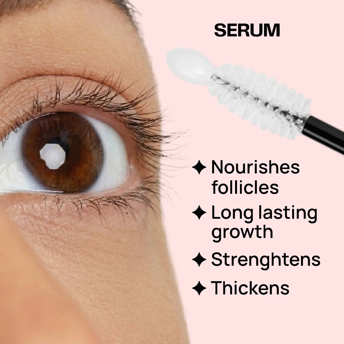 DOUBLE TAKE Lash Boosting Care Serum + Volumizing Masca