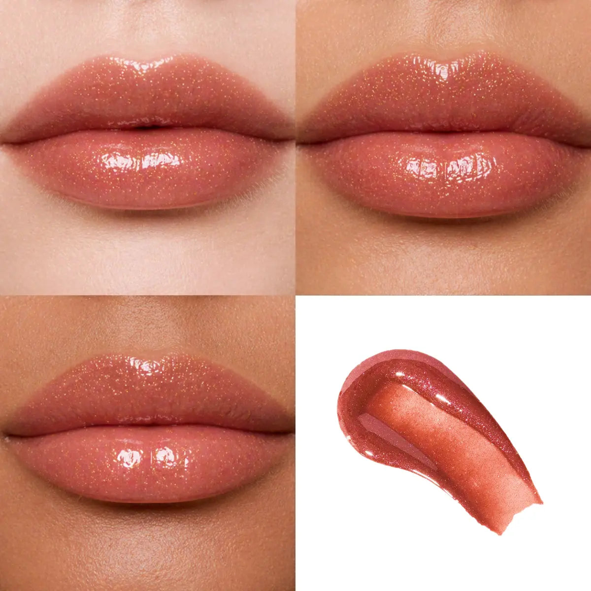 POUTIE Glass shine lip plumping gloss