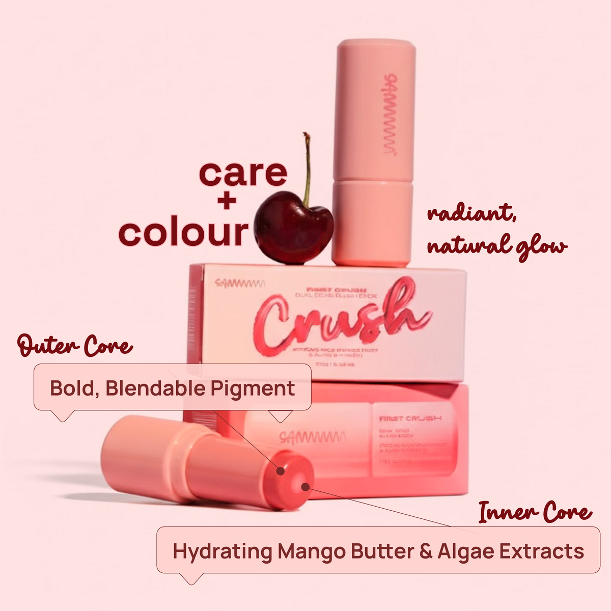 FIRST CRUSH: Dual Core Blush Stick