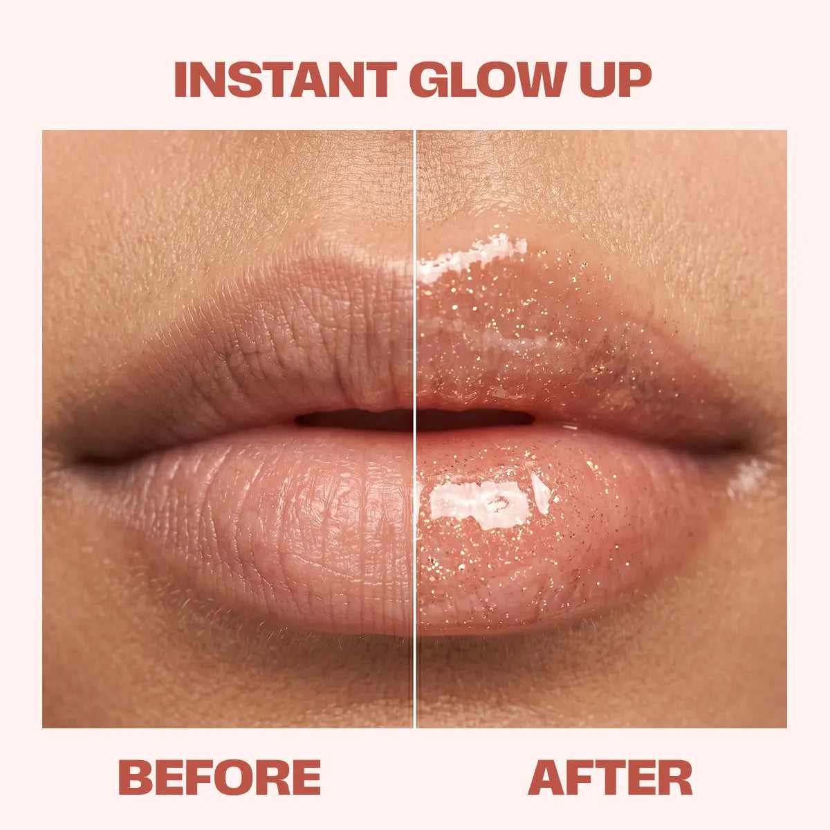POUTIE Glass shine lip plumping gloss