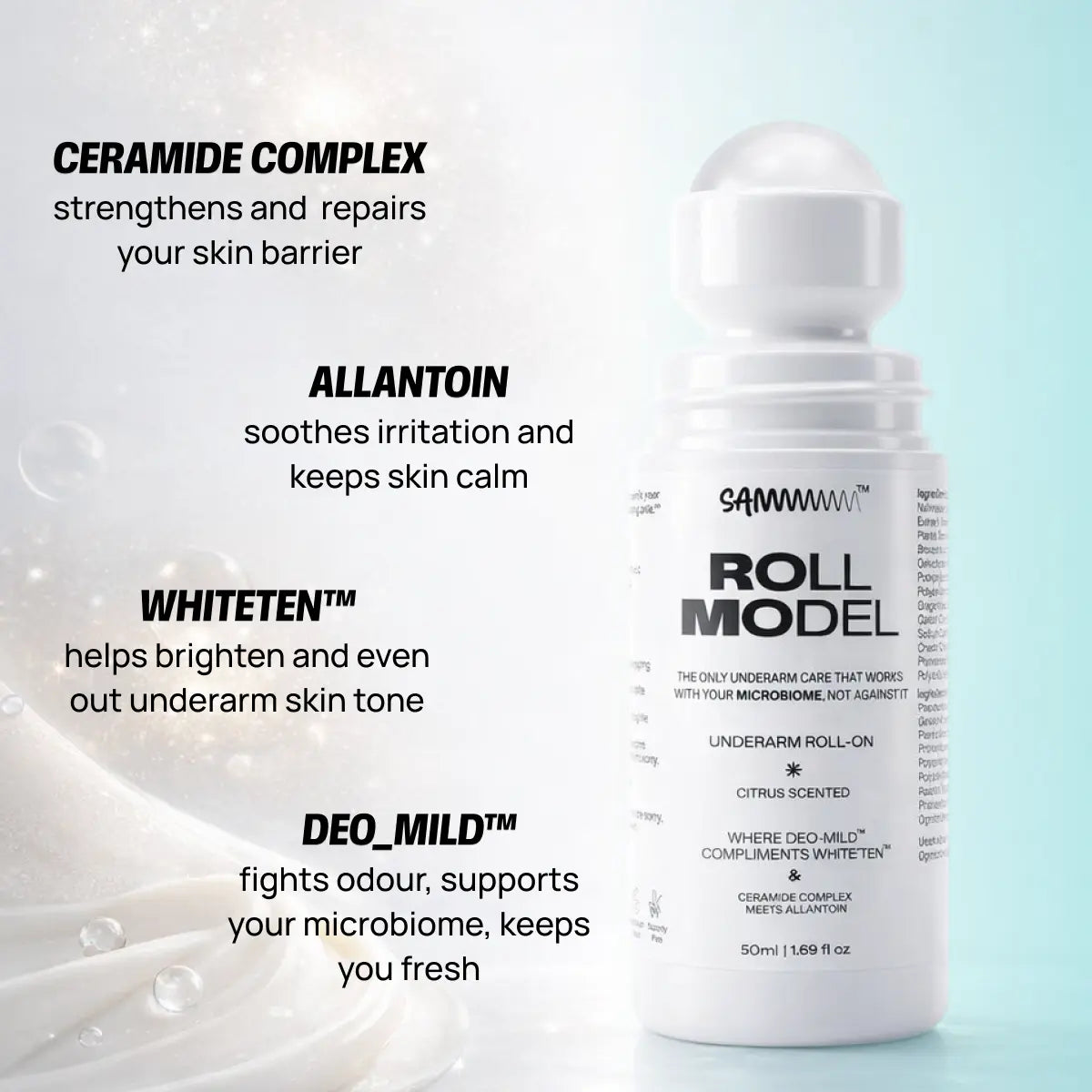 View details for ROLL MODEL: Underarm Roll On Unscented Deodorant ROLL MODEL: Underarm Roll On Unscented Deodorant