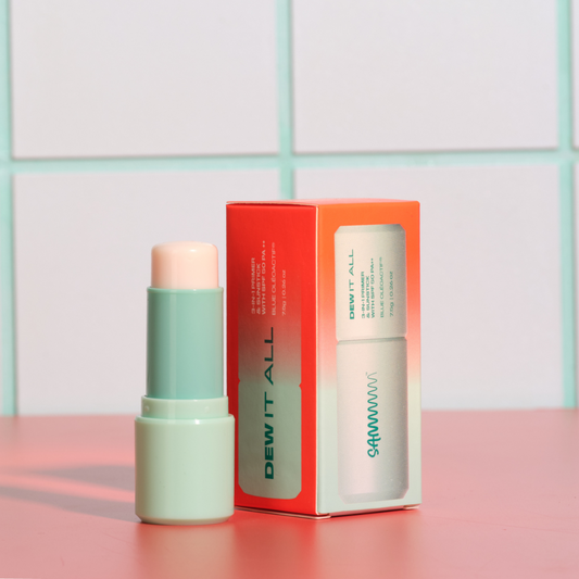 DEW IT ALL: 3-in-1 Primer & Sunstick with SPF 50 PA ++
