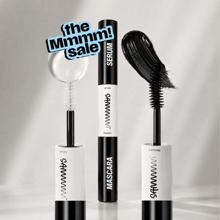 DOUBLE TAKE: Lash Boosting Care Serum + Volumizing Mascara