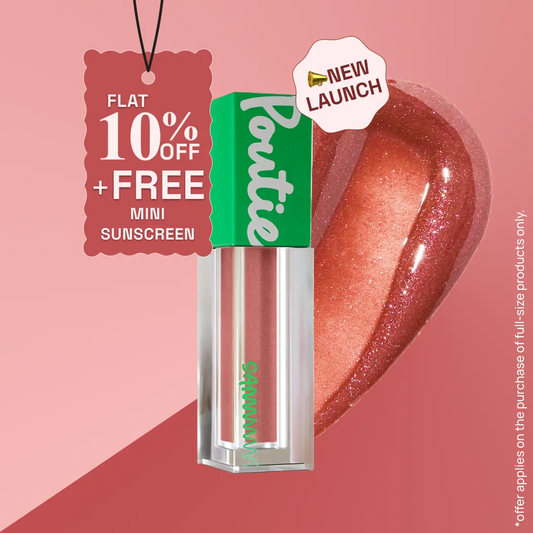 POUTIE: Glass shine lip gloss