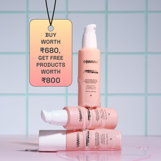 SMOOTH OPERATOR: Satin serum for smoothening  and frizz control