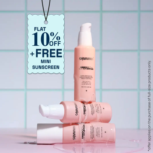 SMOOTH OPERATOR: Satin serum for smoothening  and frizz control