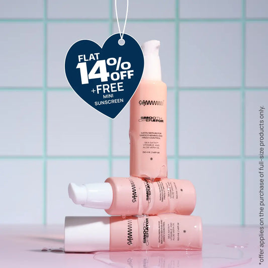 SMOOTH OPERATOR: Satin serum for smoothening  and frizz control