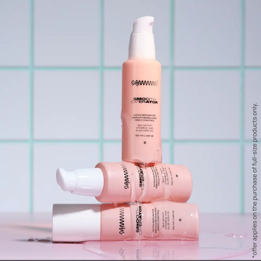 SMOOTH OPERATOR: Satin serum for smoothening  and frizz control