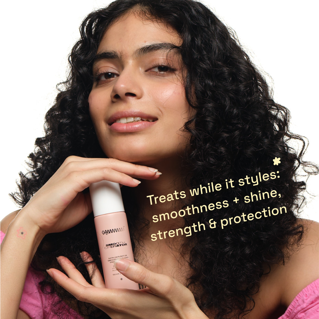 SMOOTH OPERATOR: Satin serum for smoothening  and frizz control